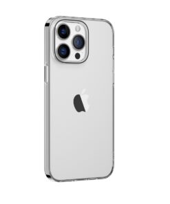 Comma case Hard Jacket for iPhone 15 Pro Max transparent antibacterial