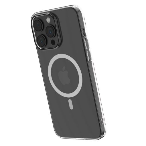 Comma case Hard Jacket Mag for iPhone 15 Plus transparent antibacterial - Image 2