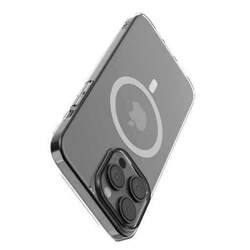 Comma case Hard Jacket Mag for iPhone 15 Plus transparent antibacterial - Image 3