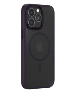 Comma case Joy Elegant Mag for iPhone 15 Pro deep purple