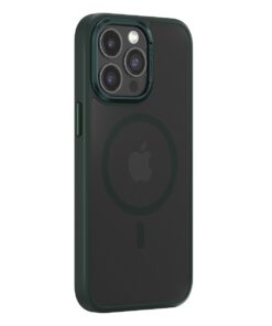 Comma case Joy Elegant Mag for iPhone 15 Plus navy green