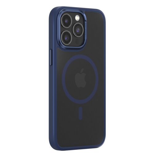 Comma case Joy Elegant Mag for iPhone 15 Plus blue