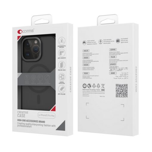 Comma case Joy Elegant Mag for iPhone 15 Plus blue - Image 2