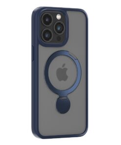 Comma case Joy Shark Mag for iPhone 15 Plus blue