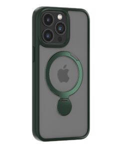 Comma case Joy Shark Mag for iPhone 15 Plus navy green