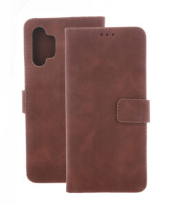 Smart Velvet case for Samsung Galaxy A26 5G brown