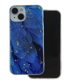 Gold Glam case for iPhone 12 / 12 Pro 6,1" blue
