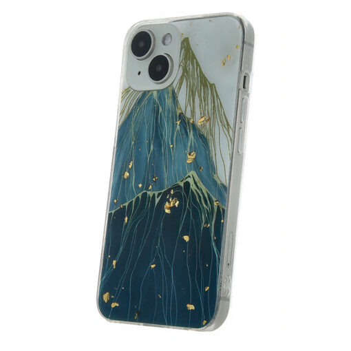 Gold Glam case for iPhone 13 6,1" mountain - Image 2