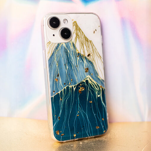 Gold Glam case for iPhone 13 6,1" mountain - Image 13