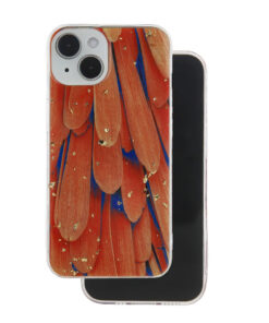 Gold Glam case for iPhone 12 / 12 Pro 6,1" orange