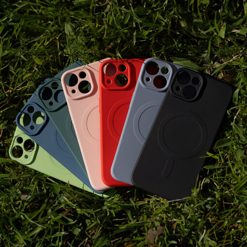 Silicon Mag case for iPhone 16 6,1" dark blue - Image 9