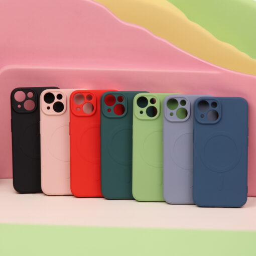 Silicon Mag case for iPhone 16 6,1" dark blue - Image 10