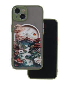 Ultra Trendy case for iPhone 12 6,1" Travel green