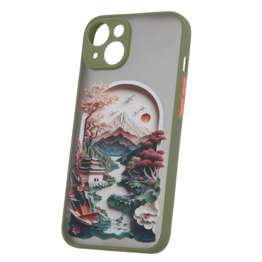 Ultra Trendy case for iPhone 13 Pro 6,1" Travel green - Image 2