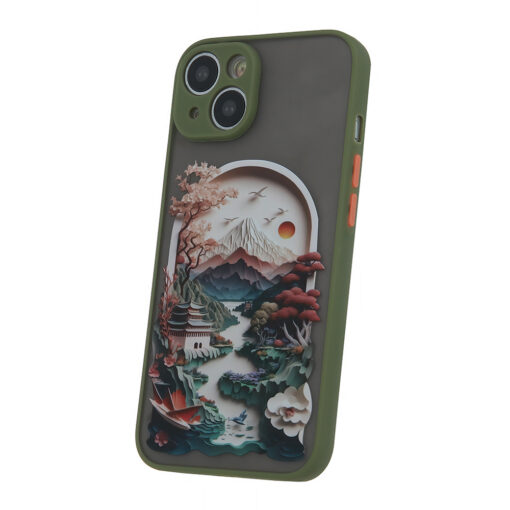 Ultra Trendy case for iPhone 13 Pro 6,1" Travel green - Image 3