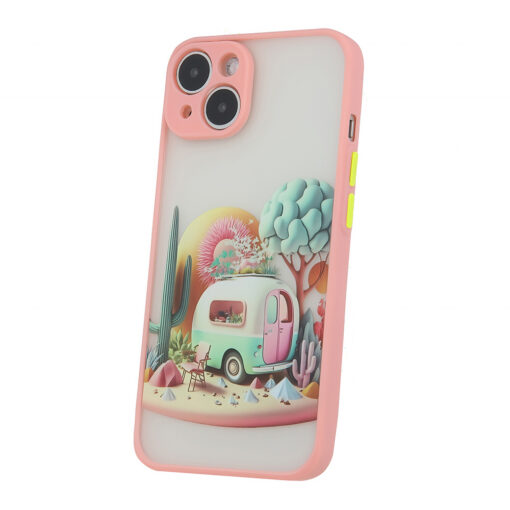 Ultra Trendy case for iPhone 12 6,1" Travel pink - Image 3