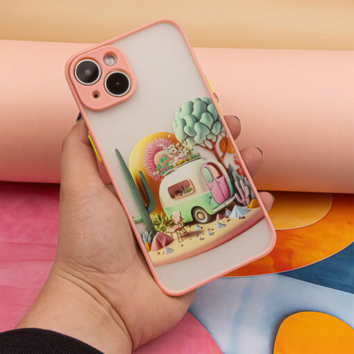 Ultra Trendy case for iPhone 12 6,1" Travel pink - Image 8