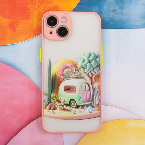Ultra Trendy case for iPhone 12 6,1" Travel pink - Image 10