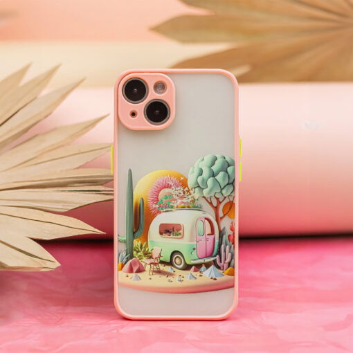 Ultra Trendy case for iPhone 12 6,1" Travel pink - Image 11