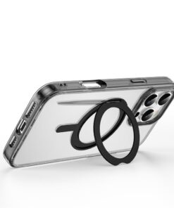 WIWU iShield Ultra case for iPhone 16 6,1" transparent black MCC-201