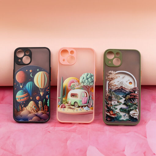 Ultra Trendy case for iPhone 12 6,1" Travel pink - Image 13