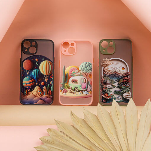Ultra Trendy case for iPhone 12 6,1" Travel pink - Image 14
