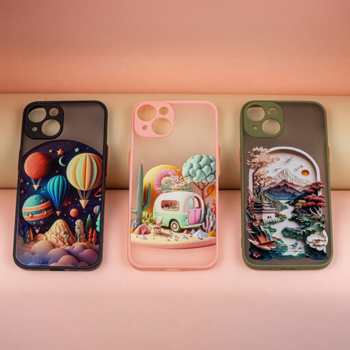Ultra Trendy case for iPhone 12 6,1" Travel pink - Image 15
