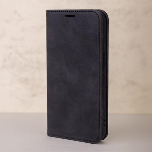 Smart Suede case for iPhone 16 Plus 6,7" black - Image 5