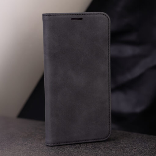 Smart Suede case for iPhone 16 Plus 6,7" black - Image 8