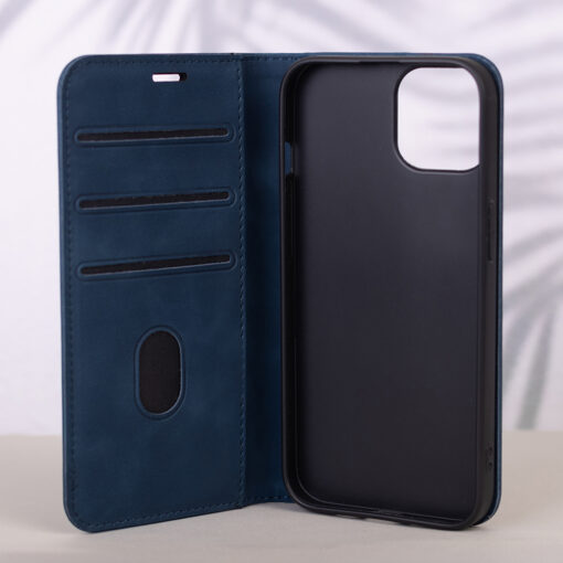Smart Suede case for Samsung Galaxy A36 5G navy blue - Image 7