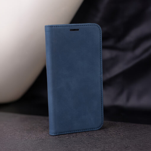 Smart Suede case for Samsung Galaxy A36 5G navy blue - Image 9
