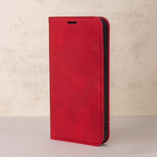 Smart Suede case for iPhone 16 Plus 6,7" red - Image 5