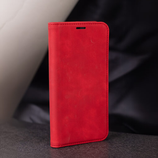Smart Suede case for iPhone 16 Plus 6,7" red - Image 8