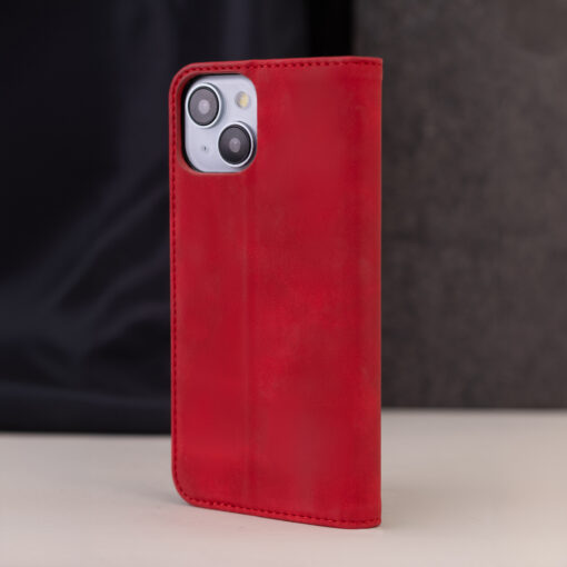 Smart Suede case for iPhone 16 Plus 6,7" red - Image 9