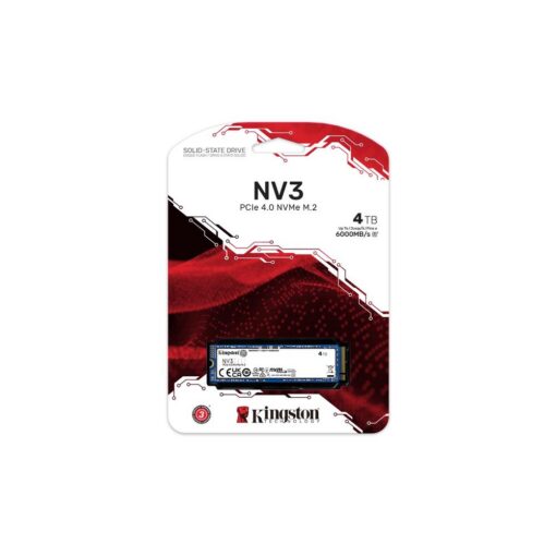 Kingston SSD Drive SNV3S 1TB M.2 2280 PCI-E x4 Gen4 NVMe (SNV3S/1000G) - Image 3