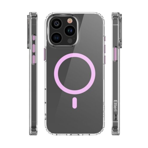 Etteri Color Mag case for iPhone 15 Pro 6,1" pink - Image 4