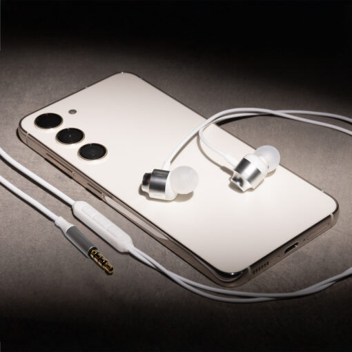 Forever wired earphones EP-01 jack 3,5mm white - Image 4