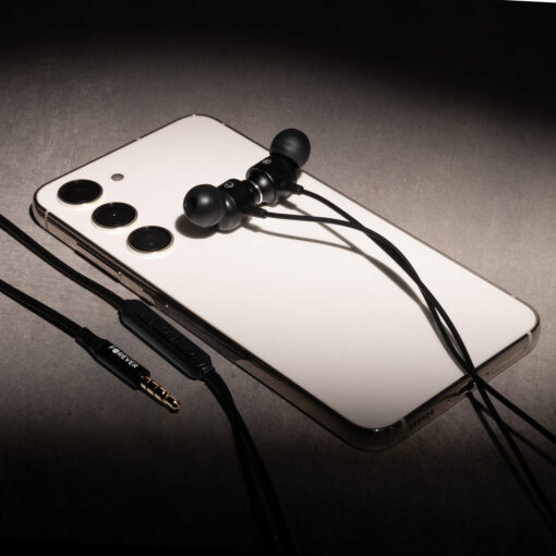 Forever wired earphones EP-01 jack 3,5mm black - Image 4