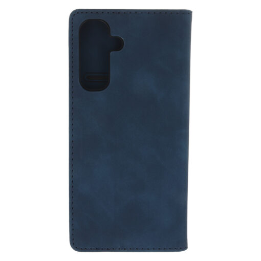 Smart Suede case for Samsung Galaxy A26 5G navy blue - Image 2