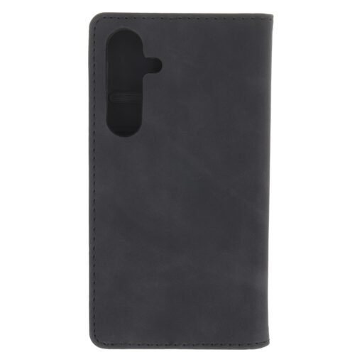 Smart Suede case for Samsung Galaxy S25 Plus black - Image 2