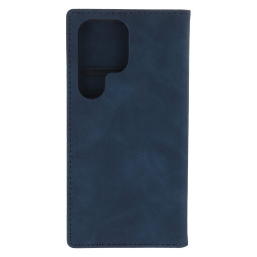 Smart Suede case for Samsung Galaxy S25 Ultra navy blue - Image 2