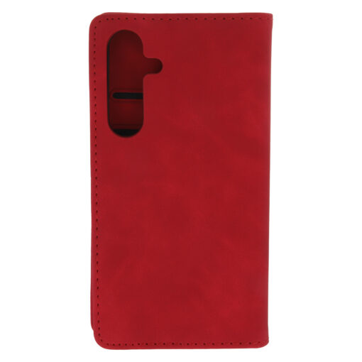 Smart Suede case for Samsung Galaxy S25 red - Image 2