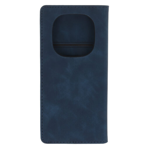 Smart Suede case for Xiaomi Redmi Note 14 Pro 5G (Global) / Redmi Note 14 Pro Plus 5G (Global) navy blue - Image 2