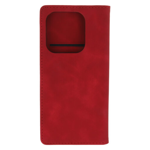 Smart Suede case for Xiaomi Redmi Note 14 5G (Global) red - Image 2