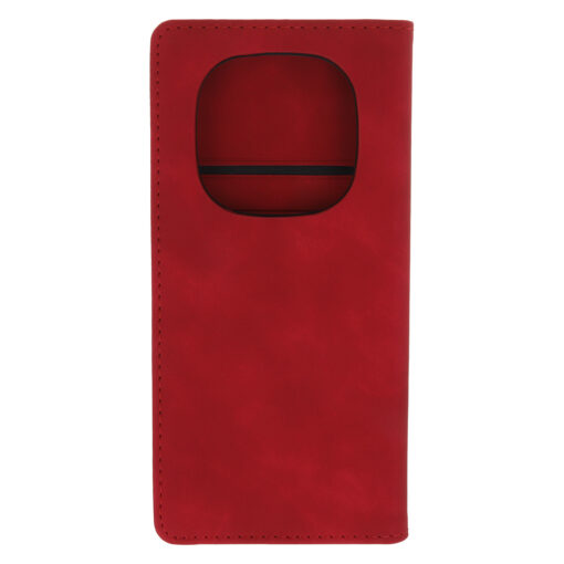Smart Suede case for Xiaomi Redmi Note 14 Pro 5G (Global) / Redmi Note 14 Pro Plus 5G (Global) red - Image 2