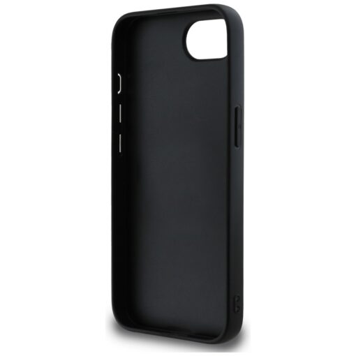 Guess HC PU Grained Big 4G and Classic Logo case for iPhone 16e Black - Image 7