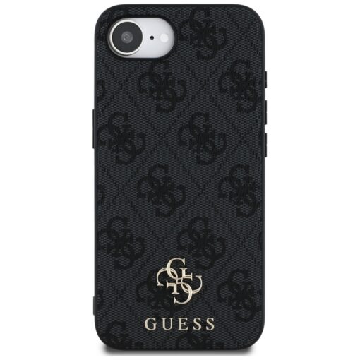 Guess HC MagSafe PU 4G Small 4G and Classic case for iPhone 16e Black - Image 3
