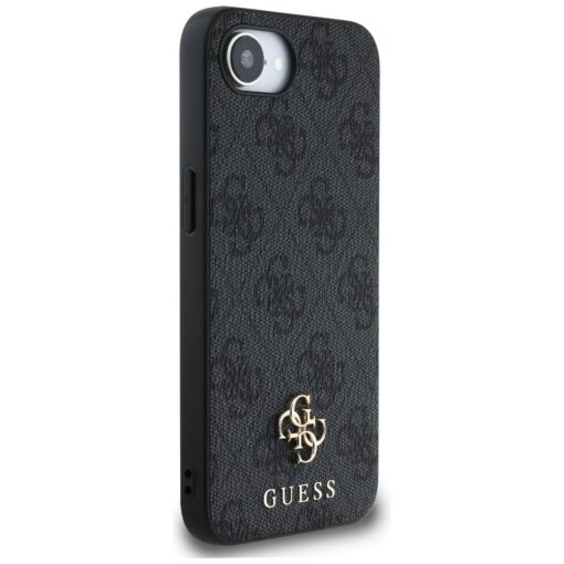 Guess HC MagSafe PU 4G Small 4G and Classic case for iPhone 16e Black - Image 4
