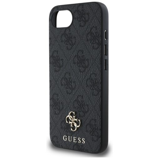 Guess HC MagSafe PU 4G Small 4G and Classic case for iPhone 16e Black - Image 6
