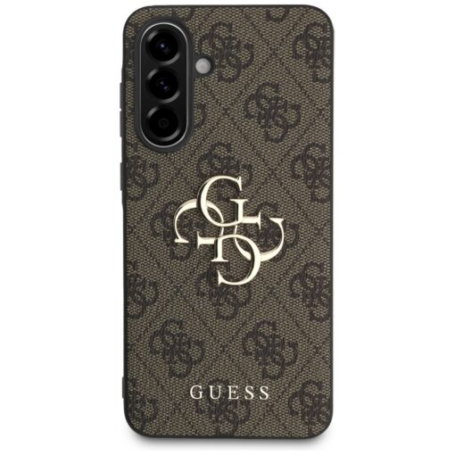 Guess HC 4G PU Big Logo Case for Samsung Galaxy A36 Brown - Image 2